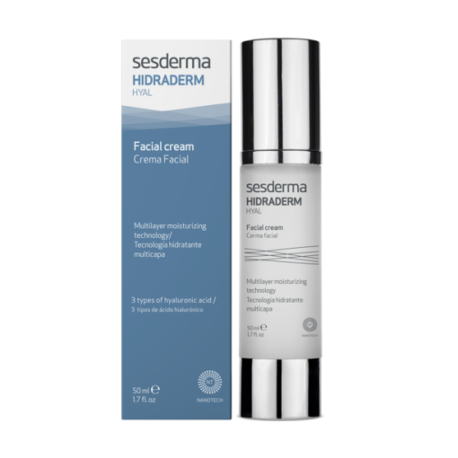 SESDERMA HIDRADERM HYAL DRĖKINAMASIS VEIDO KREMAS, 50 ml