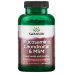 Swanson  GLIUKOZAMINAS, CHONDROITINAS IR MSM N120