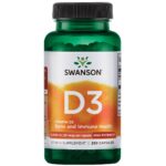 Swanson VITAMINAS D3 1000TV   N250