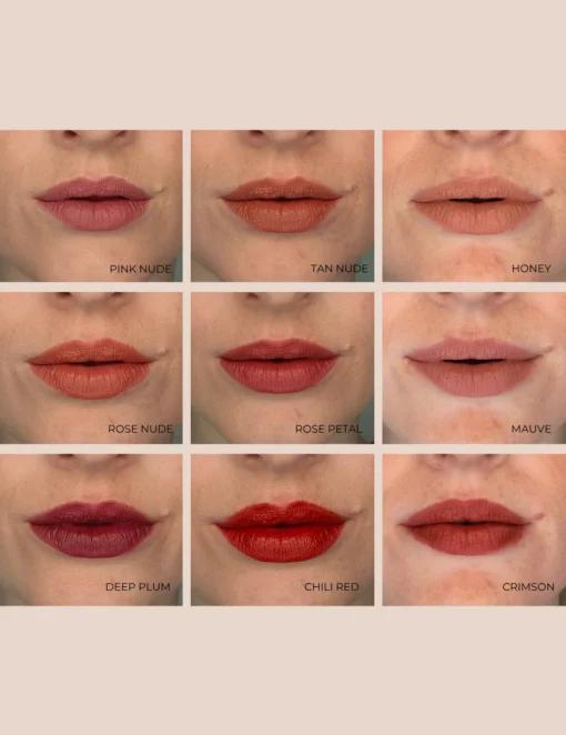 INIKA ORGANIC LŪPŲ KREIDELĖ - Įvairių spalvų, 3 g