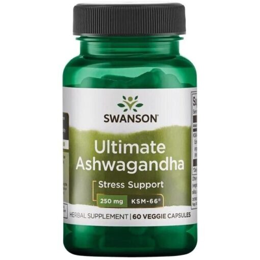 AŠVAGANDA (ASHWAGANDHA) KSM-66 EKSTRAKTAS N60