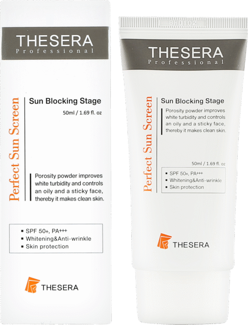 THESERA PERFECT SUN SCREEN KREMAS NUO SAULĖS SPF 30, 50ml