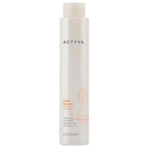 KEMON ACTYVA Linfa Solare Shampoo Velian - Drėkinamasis šampūnas plaukams ir kūnui, 250 ml