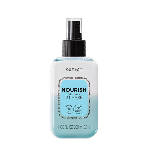 KEMON Liding Nourish Spray 2Phase Velian - Maitinamoji dvifazė purškiama priemonė plaukams, 200 ml