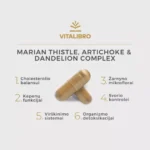 Margainio, artišoko ir kiaulpienės kompleksas