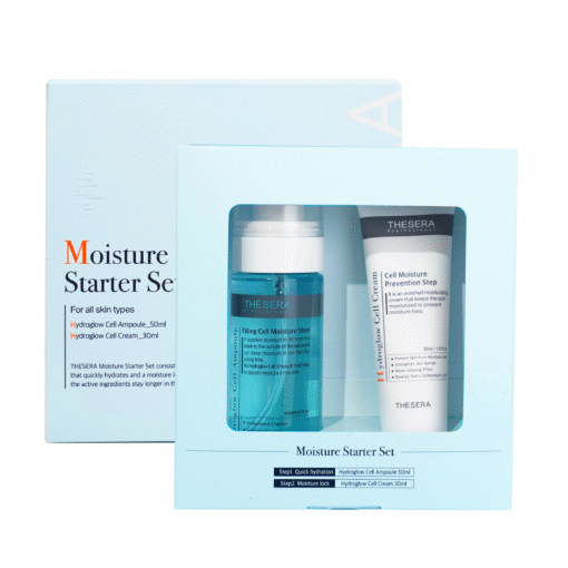 THESERA MOISTURE STARTER DRĖKINIMO RINKINYS