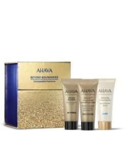 AHAVA Beyond Boundaries Unstoppable Radiance dovanų rinkinys - drėkinimui ir švytėjimui