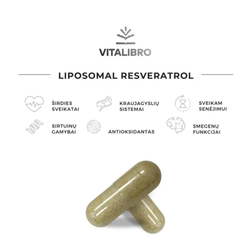 Liposominis trans-resveratrolis - Image 2