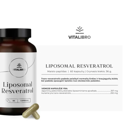 Liposominis trans-resveratrolis - Image 3