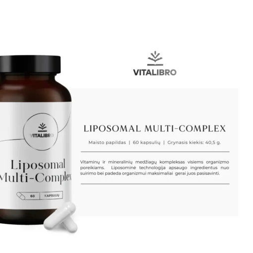Vitaminų ir mineralų kompleksas Liposomal Multi-Complex - Image 3