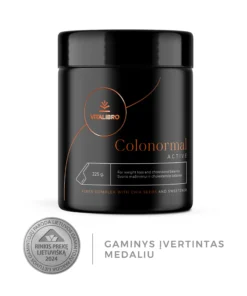 Maistinės skaidulos svorio mažinimui ir cholesterolio balansui COLONORMAL ACTIVE