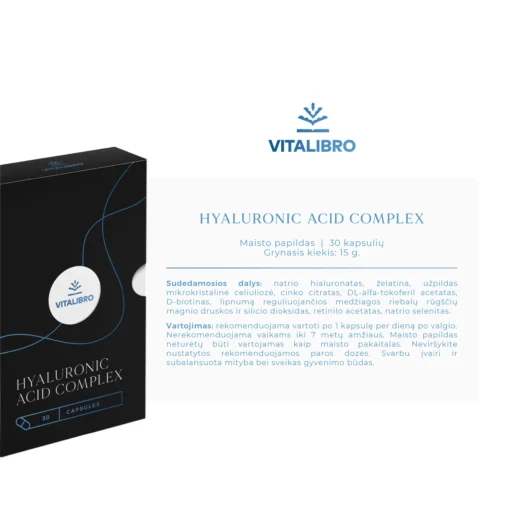 Hialurono rūgšties kompleksas HYALURONIC ACID COMPLEX