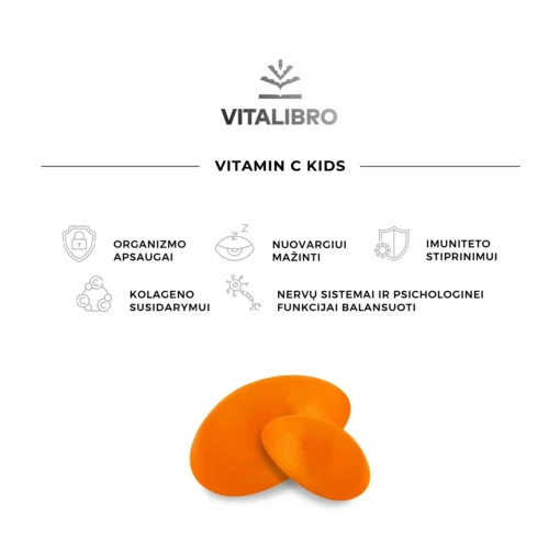 Vitamino C guminukai vaikams