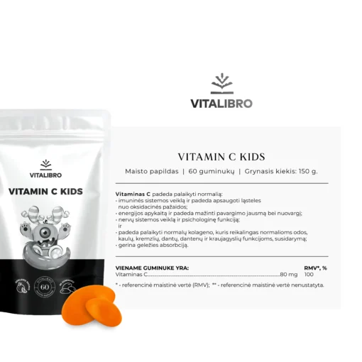 Vitamino C guminukai vaikams - Image 3