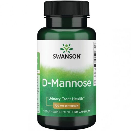 SWANSON D-MANOZĖ 700 MG 60 KAPS.