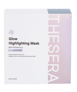 THESERA GLOW ŠVYTĖJIMO SUTEIKIANTI VEIDO KAUKĖ, 10x25 G