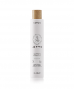 KEMON Actyva Equilibrio Shampoo SN Velian – Riebaluotis linkusių plaukų ir galvos odos šampūnas, 100 ml