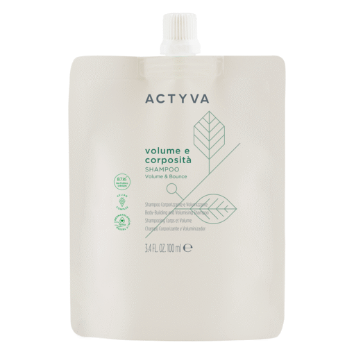 KEMON ACTYVA Volume e Corposita Shampoo Velian – Tvirtumo ir apimties suteikiantis plaukų šampūnas, 100 ml