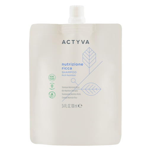 KEMON Actyva Nutrizione Ricca Shampoo – Sodrus maitinamasis šampūnas, 100 ml