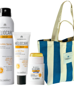 CANTABRIA LABS Heliocare rinkinys + vasariškas krepšys