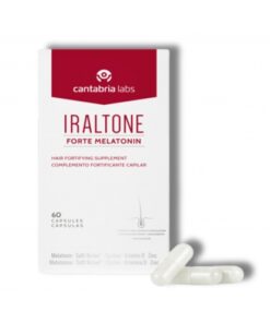 IRALTONE FORTE MELATONIN MAISTO PAPILDAI PLAUKAMS, 60 kapsulių