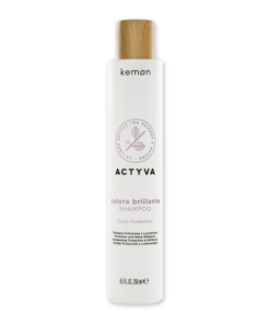 KEMON ACTYVA Colore Brillante Shampoo – Apsaugantis ir žvilgesio suteikiantis šampūnas, 100 ml