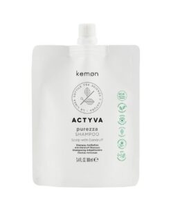 KEMON ACTYVA Purezza Shampoo SN Velian – Pleiskanotos galvos odos šampūnas, 100 ml