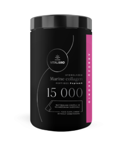 Hidrolizuotas jūrinis kolagenas COLLAGEN 15 000, arbūzų aromato
