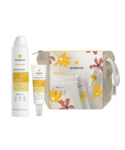 SESDERMA REPASKIN RINKINYS (APSAUGINIS FLUIDAS 50 ML + APSAUGINIS PURŠKIKLIS 200 ML)