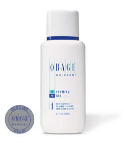 OBAGI Nu-Derm Foaming Gel prausiklis riebiai odai, 200ml