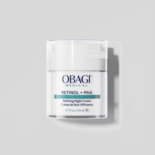 Obagi Retinol + PHA Refining Night Cream naktinis veido kremas su retinoliu
