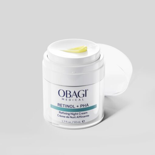Obagi Retinol + PHA Refining Night Cream naktinis veido kremas su retinoliu