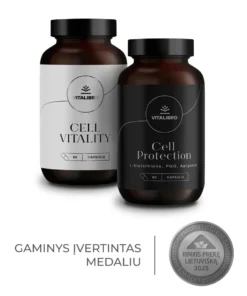 Rinkinys ląstelių energijai ir apsaugai Cell Care Duo