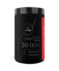 Hidrolizuotas kolagenas COLLAGEN 20 000, braškių aromato