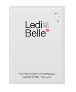 Ledi Belle bioceliuliozinė veido kaukė, 20ml