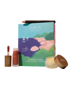 INIKA NOURISHING LIP CARE TRIO DOVANŲ RINKINYS