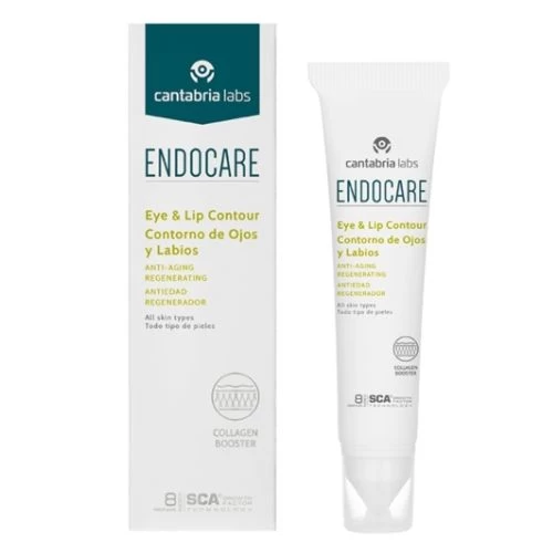 ENDOCARE ESSENTIAL AKIŲ IR LŪPŲ KONTŪRO KREMAS, 15 ML