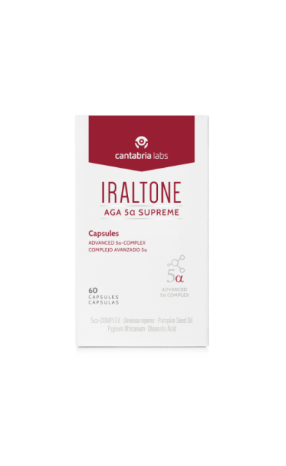 IRALTONE AGA SUPREME MAISTO PAPILDAI, 60 KAPSULIŲ