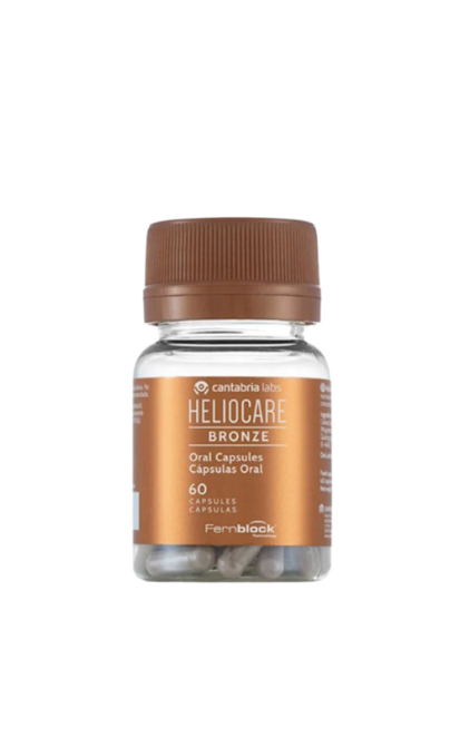 HELIOCARE ORAL BRONZE MAISTO PAPILDAI, 60 KAPSULIŲ