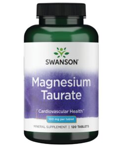 Swanson Magnio Tauratas 100 Mg 120 Veg. Tab.