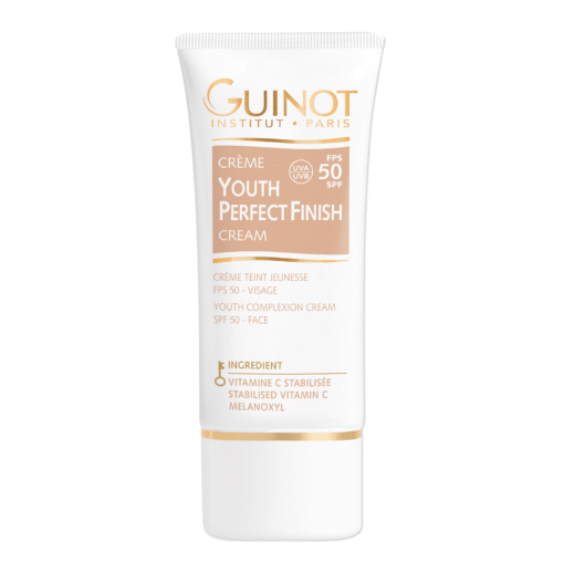 GUINOT Youth Perfect Finish Cream – Jauninamasis veido kremas su spalva SPF50, 30 ml