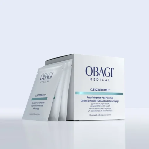 OBAGI Clenziderm M.D.® Resurfacing Multi-Acid šveičiamieji veido padeliai su rūgštimis