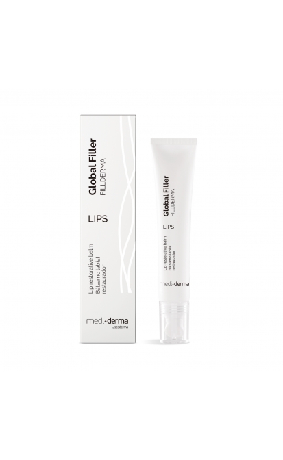 MEDIDERMA Global Filler Fillderma lūpų balzamas, 15 ml.